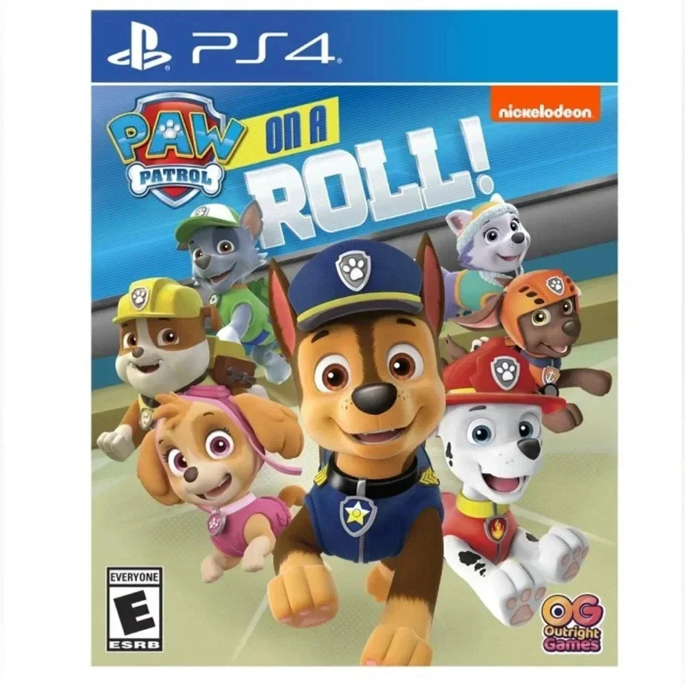 Paw Patrol on a Roll Physical Video Games, PlayStation 4